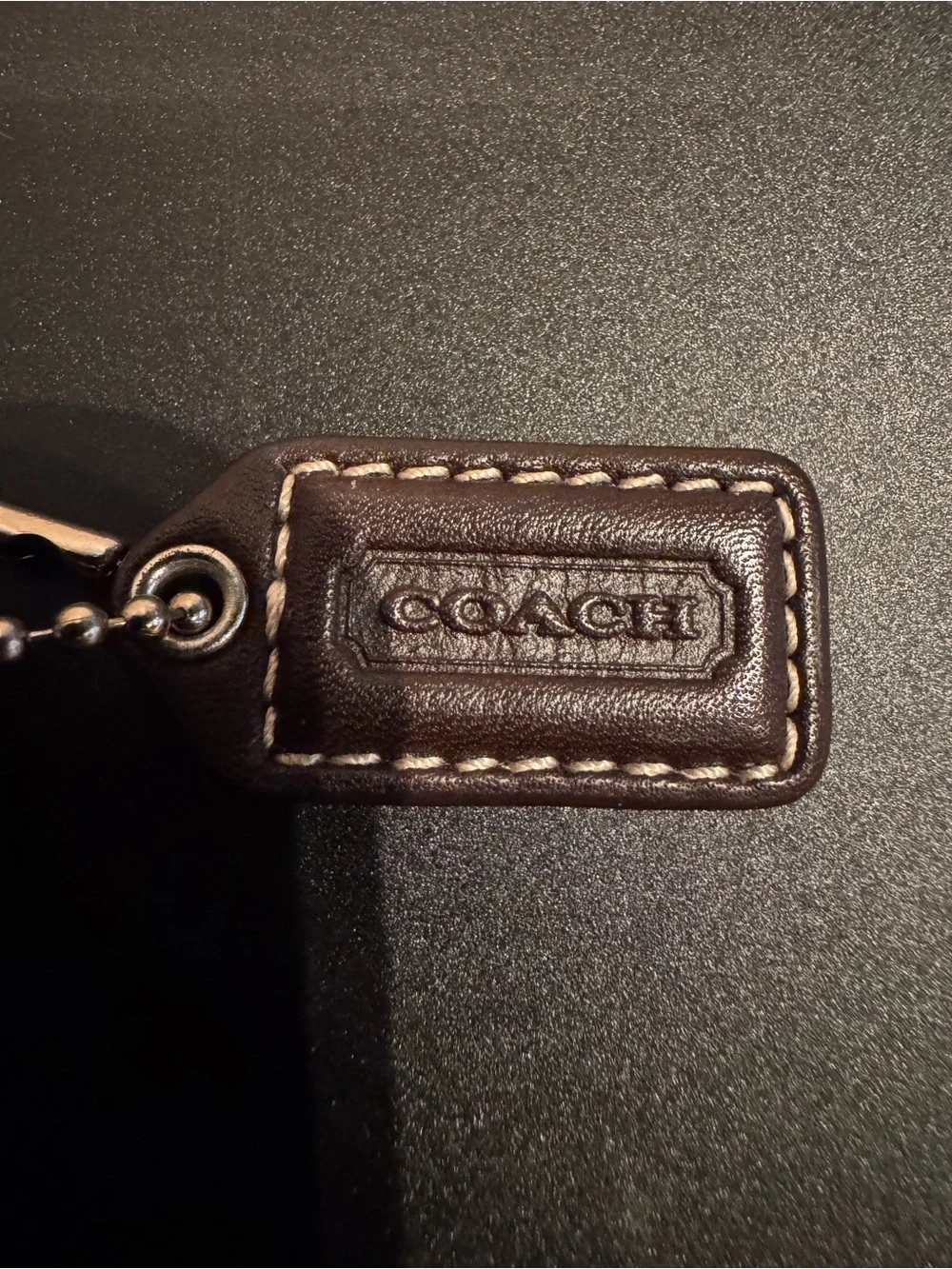 Vintage Coach Signature Crossbody Bag in Brown/Tan